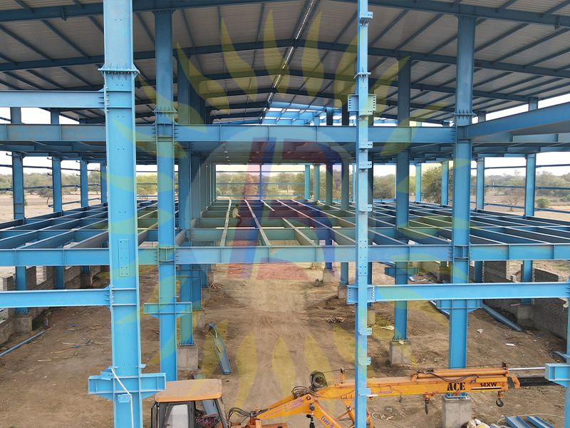 Affordable Factory Roofing Structure Shed Manufacturer in Jamnagar