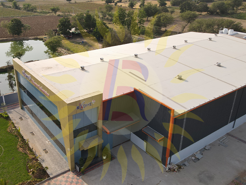Custom Prefabricated Factory Shed Manufacturer in Morbi