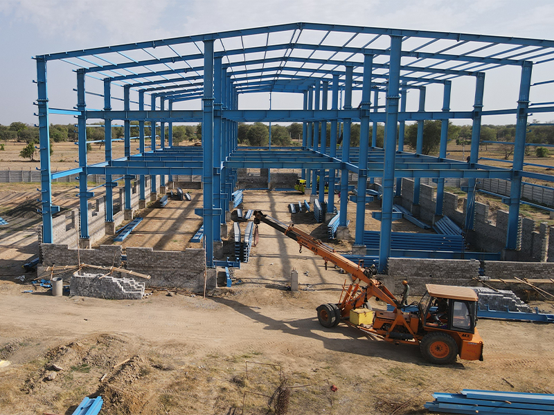 Factory Roofing Structure Shed Manufacturer in Gandhinagar