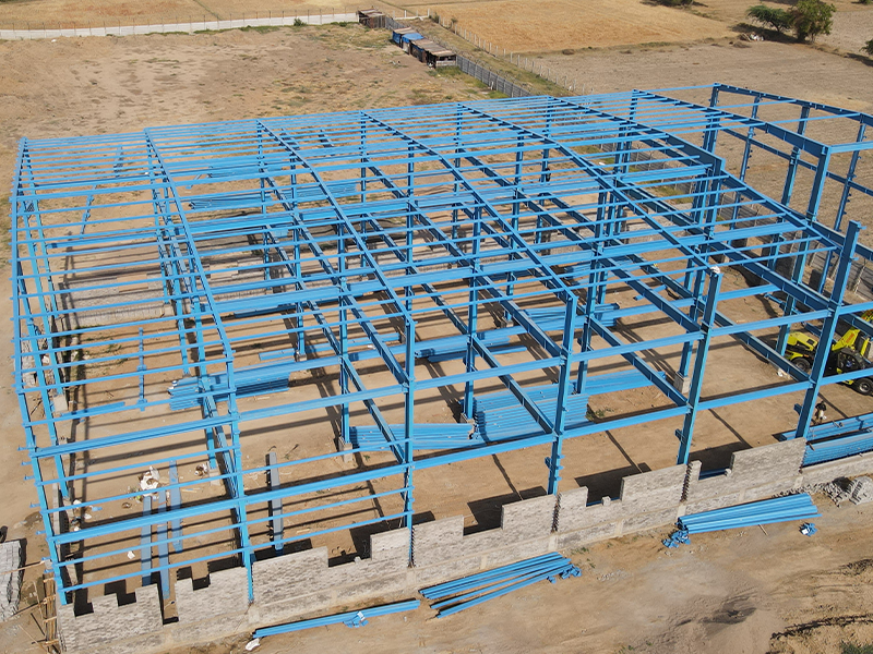 Factory Roofing Structure Shed Manufacturer in Morbi