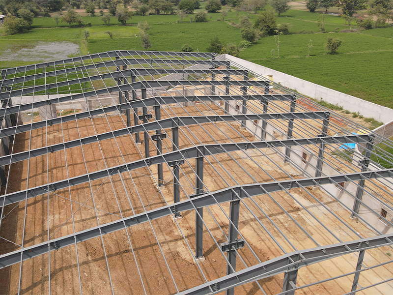 Factory Roofing Structure Shed Manufacturer in Rajkot