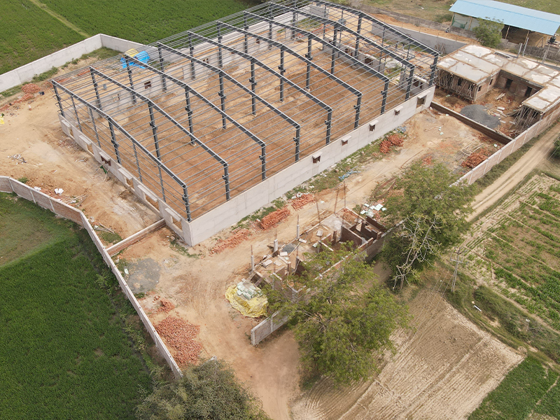 Factory Roofing Structure Shed Manufacturer in Vapi