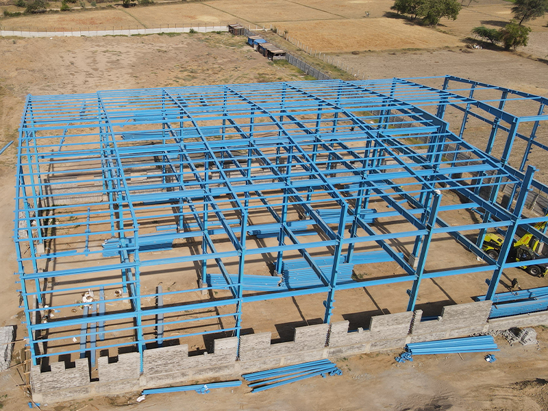Industrial Structure Shed Manufacturer in Ahmedabad