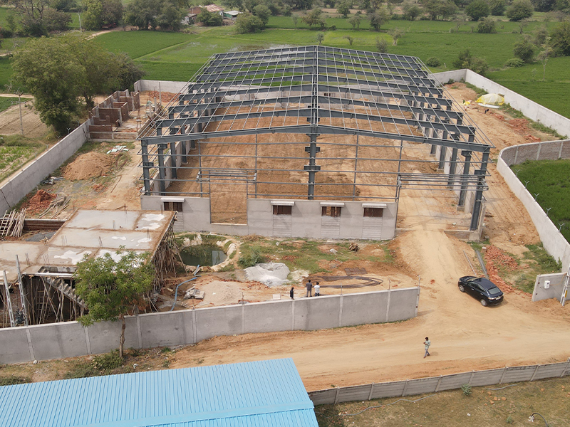 Industrial Structure Shed Manufacturer in Morbi