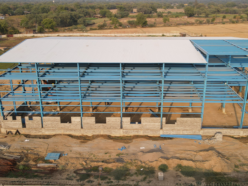 Industrial Structure Shed Manufacturer in Surat