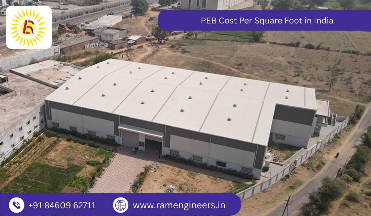 PEB Cost Per Square Foot in India