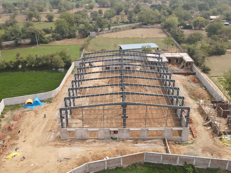 Prefabricated Factory Shed Manufacturer in Gandhinagar