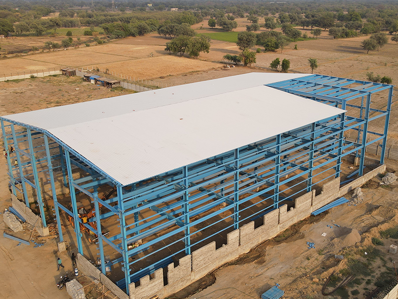 Prefabricated Factory Shed Manufacturer in Junagadh