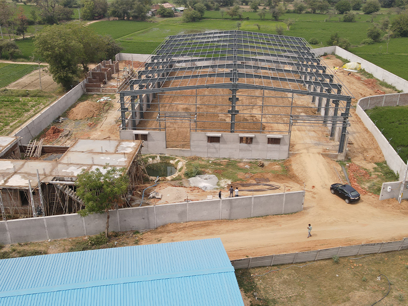 Prefabricated Factory Shed Manufacturer in Rajkot