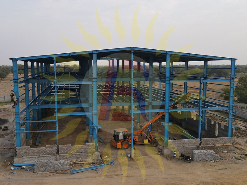 Steel Industrial Structure Shed Manufacturer in Ahmedabad